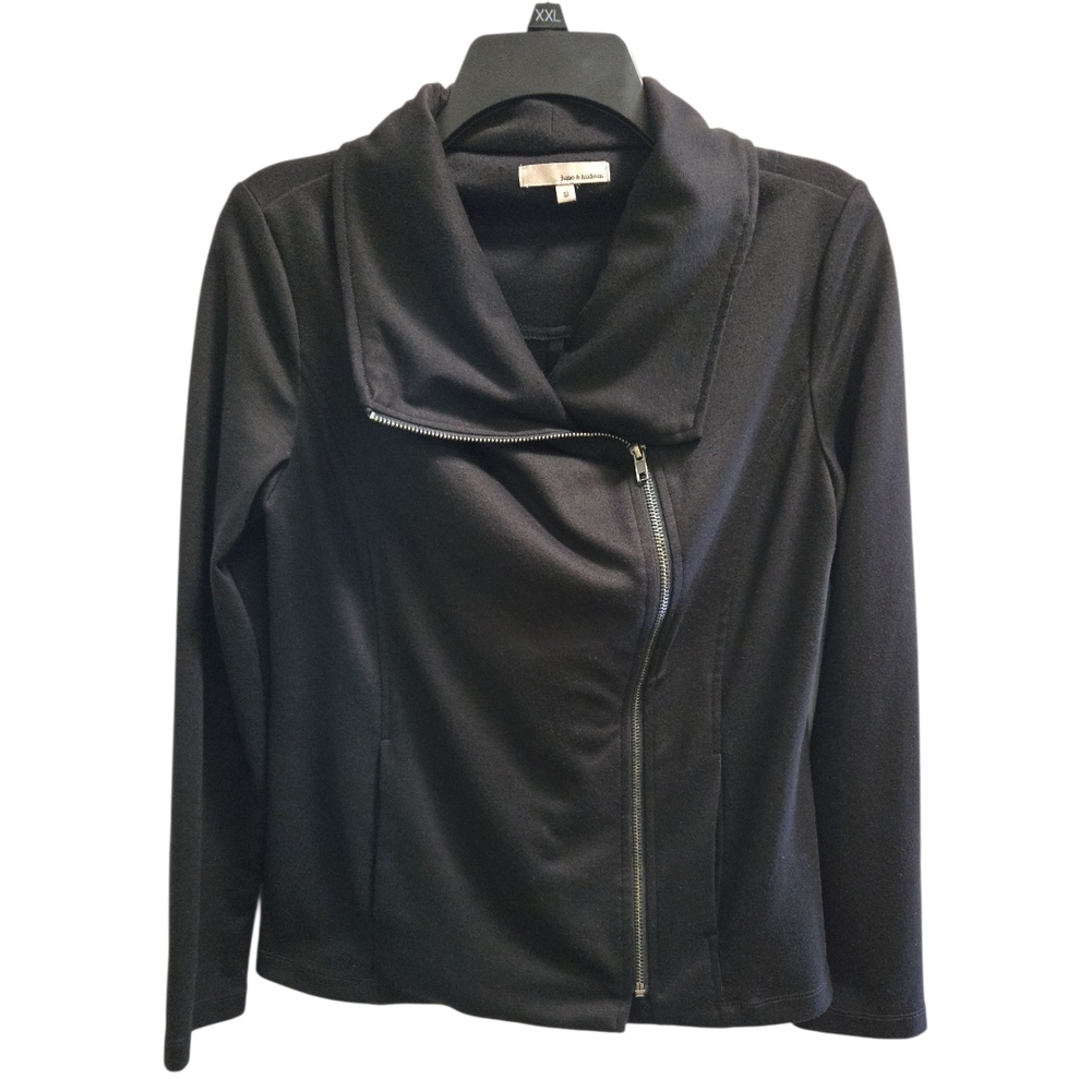 June & Hudson Black Blazer Jacket SZ S